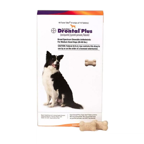 Drontal Plus Canine Tablets