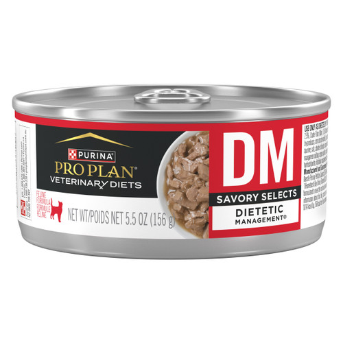 Purina Pro Plan DM Savory Selects Feline Formula - canned