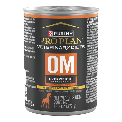 Purina Pro Plan OM Canine Formula - canned