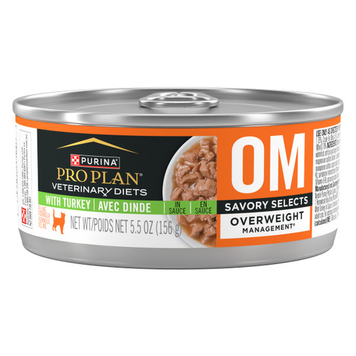 Purina Pro Plan OM Savory Selects Feline Formula Turkey - canned
