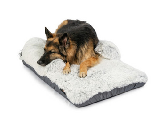 Outward Hound Nap Mat Crate Dog Bed with Bolster