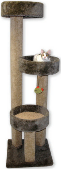 Beatrise Triple Stacker Cat Furniture, 70 in 