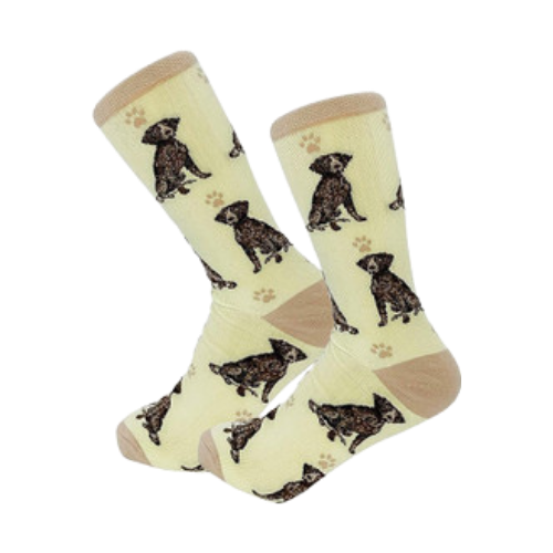 E & S Imports Pet Lover Socks German Shorthaired Pointer Dog, Unisex, One Size Fits Most 