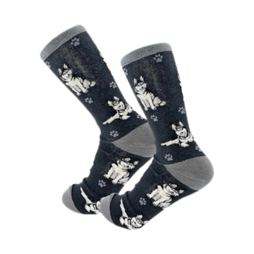 E & S Imports Pet Lover Socks Siberian Husky Dog, Unisex, One Size Fits Most 