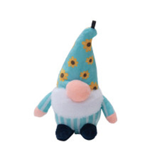 Snugarooz Baby Sunny the Gnome Plush Crinkle & Squeak Dog Toy 
