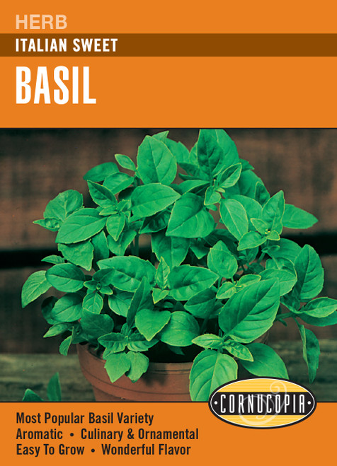 Renee's Garden Italian Sweet Basil Seeds 