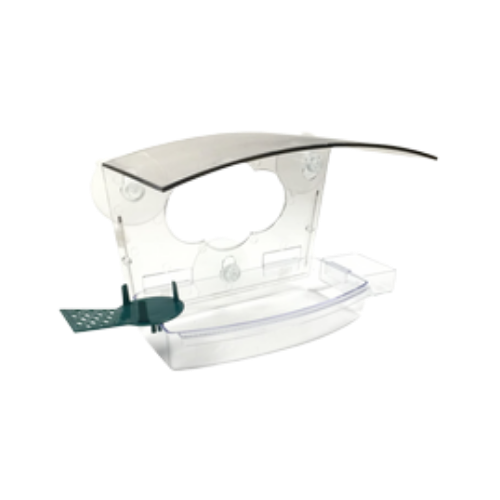 Woodlink Audubon Mixed Treat Window Bird Feeder 