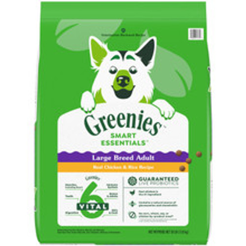Greenies Smart Essentials Real Chicken & Rice Recipe Large Breed Adult Dry Dog Food 30 lb