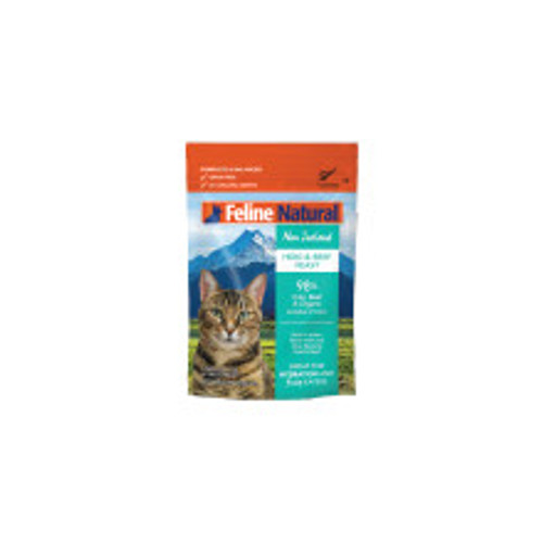 Natural Pet Food New Zealand Hoki & Beef Feast Grain-Free Pate Wet Cat Food