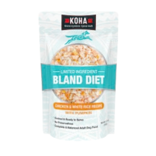 Koha Limited Ingredient Bland Diet Chicken & White Rice Recipe for Dogs