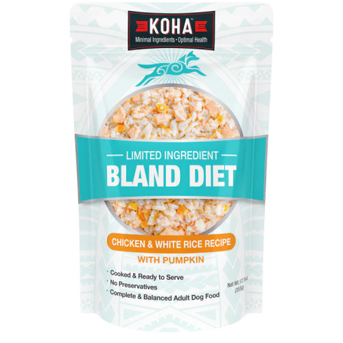 Koha Limited Ingredient Bland Diet Chicken & White Rice Recipe for Dogs