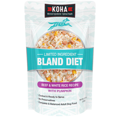 Koha Limited Ingredient Bland Diet Beef & White Rice Recipe for Dogs