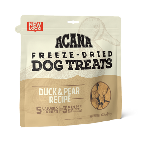 Acana Single Animal Protein Duck & Pear Freeze-Dried Dog Treats 3.25 oz