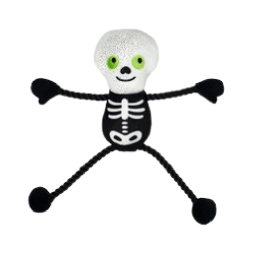 Pet Fringe Studio Halloween Got a Bone To Pick Rope & Plush Dog Toy 