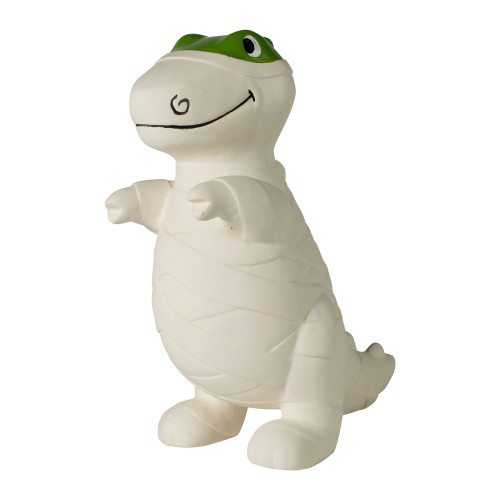 Pet Fringe Studio Halloween Here to Gauze Trouble Rex Latex Dog Toy 