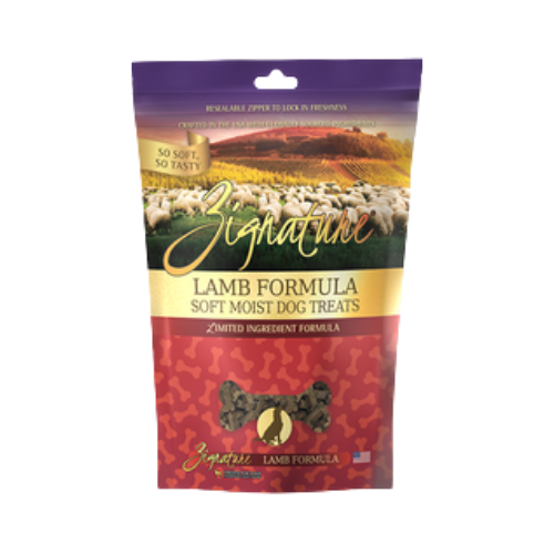 Zignature Lamb Flavored Soft Dog Treats 4 oz