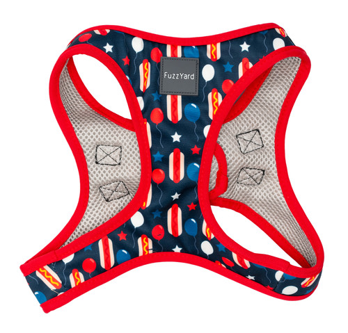 Fuzzyard Summer Festive BBQ Adjustable Dog Harness Fuzzyard Summer Festive BBQ Adjustable Dog Harness
