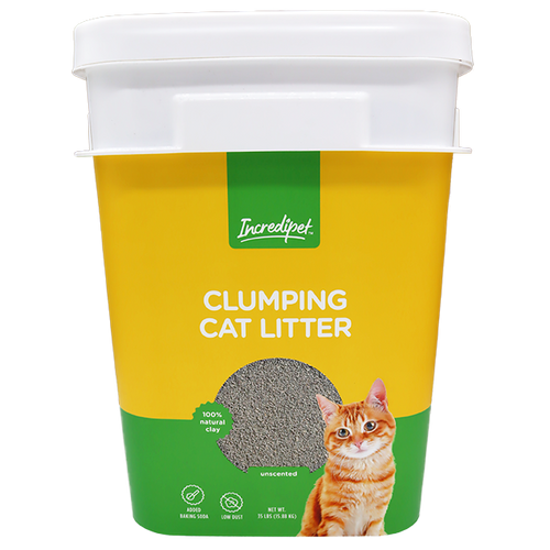 Incredipet Clumping Cat Litter Pail 35 lb