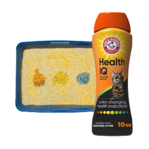 Arm & Hammer Litter Health IQ Cat Litter Additive with Color Changing Health Indicators 6.5 oz