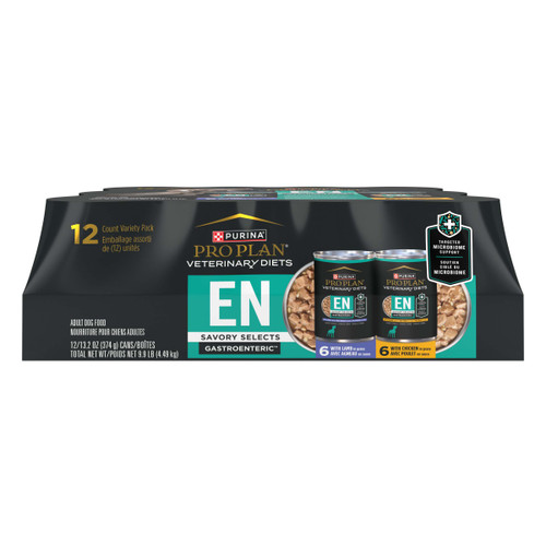 Purina Pro Plan Veterinary Diets EN Savory Selects Gastroenteric Dog Food - Wet