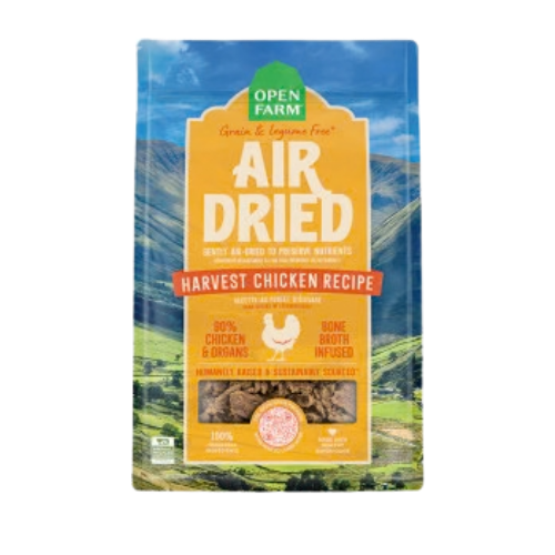 Open Farm Air Dried Harvest Chicken Recipe for Dogs