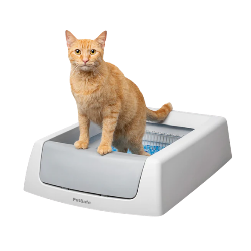 PetSafe ScoopFree Crystal Classic Self-Cleaning Cat Litter Box 