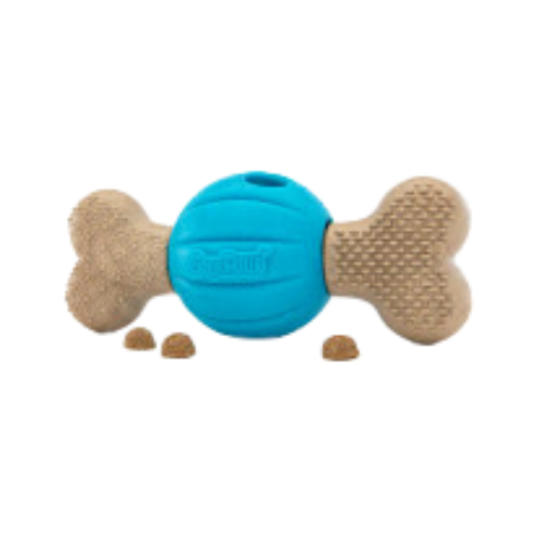Guru Spin & Chew Bone Treat Dispensing Dog Toy 