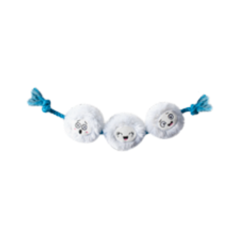 Pet Fringe Studio Holiday Snow Time For Fun Plush Dog Toy 22 in