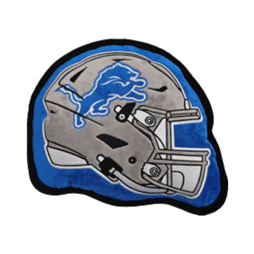 Pets First Detroit Lions Helmet Tough Dog Toy 