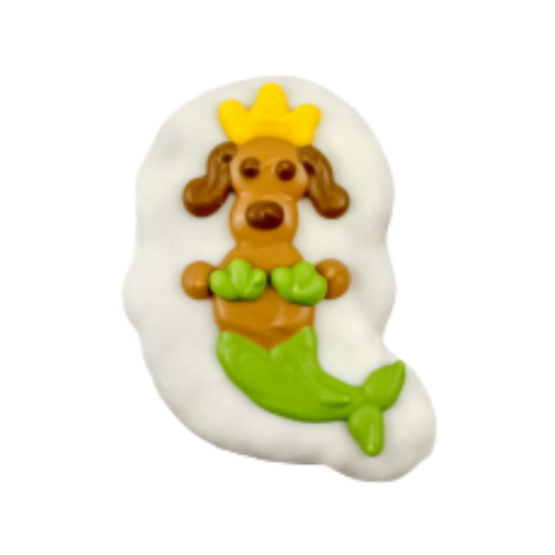 Bosco & Roxy Summer Pool Party Misty Merdog Dog Treat Cookie 