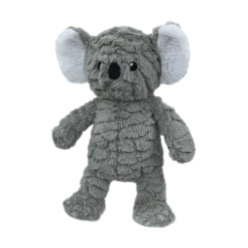 Petlou Koala Plush Dog Toy 9 in