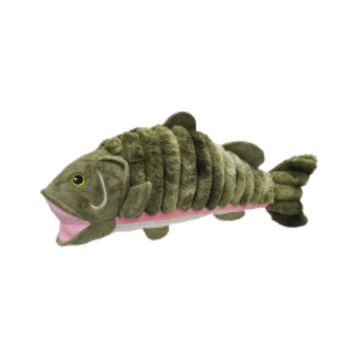 Petlou Farm Friends Salmon Plush Dog Toy 26 in