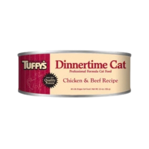 Nutrisource Tuffy's Dinnertime Chicken & Beef Recipe Canned Cat Food