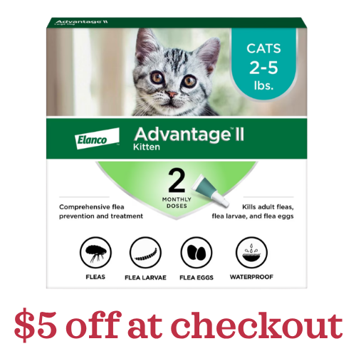 Advantage Topical Flea Treatment for Kittens 2 pk