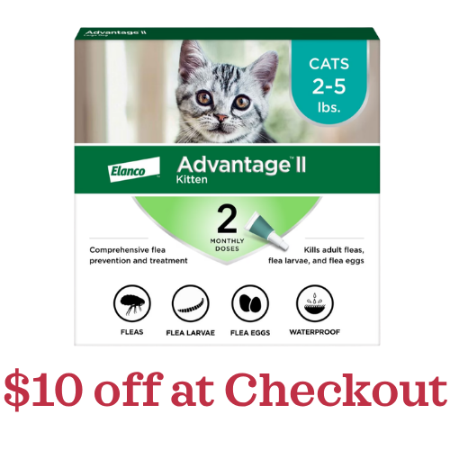 Advantage Topical Flea Treatment for Kittens 2 pk