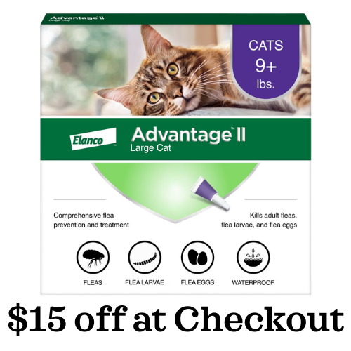 Advantage II Topical Flea Treatment for Large Cats