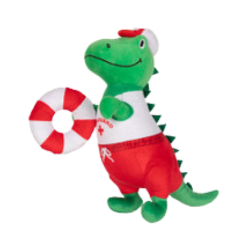 Pet Fringe Studio Summer To the Rex-cue Plush Dog Toy 