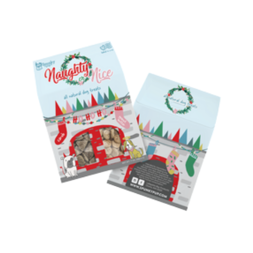 Spunky Pup Holiday Naughty or Nice All Natural Dog Treats 7 oz