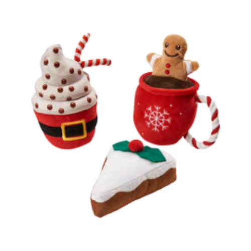 Spot Holiday Yummies Plush Dog Toy, Assorted 6 in