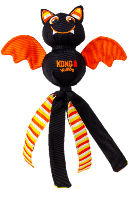 Kong Wubba Halloween Ballistic Bat L