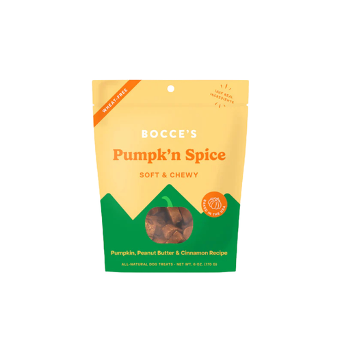 Bocce Pumpk'n Spice Soft & Chewy Dog Treats 6 oz