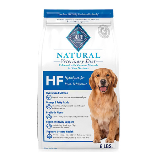 BLUE Natural Veterinary Diet HF Hydrolyzed for Food Intolerance for Dogs - Dry