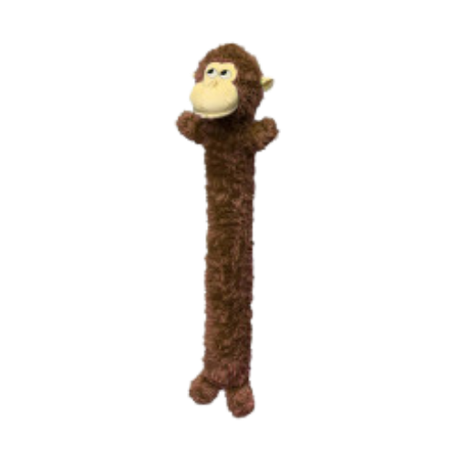 Petlou Monster Max Monkey Jumbo Plush Dog Toy 45 in