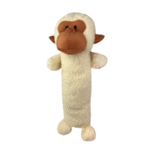 Petlou Monkey Stick Plush Dog Toy 26 in