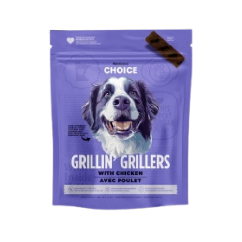 Nutrisource Chicken Grillin' Grillers Dog Treats 12 oz