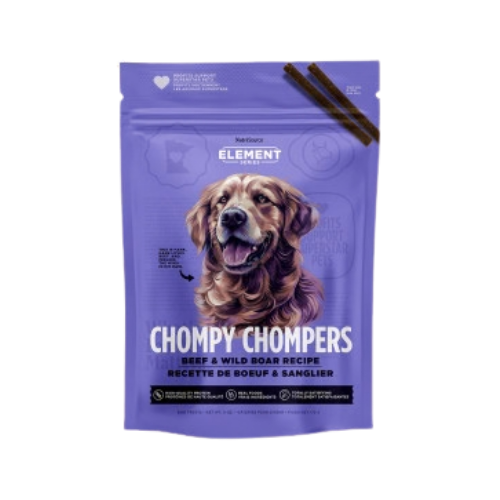 Nutrisource Beef & Wild Boar Chompy Chompers Dog Treats 6 oz