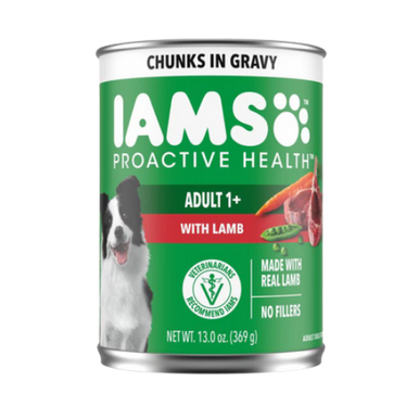 Iams  Proactive Health Lamb Chunks in Gravy Canned Wet Dog Food