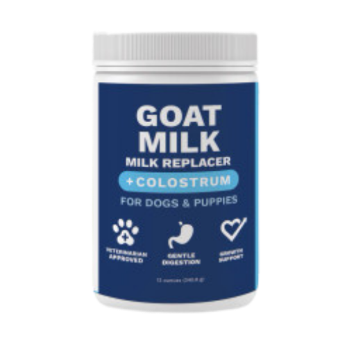 Under The Weather Goat Milk - Milk Replacer + Colostrum for Dogs & Puppies 12 oz