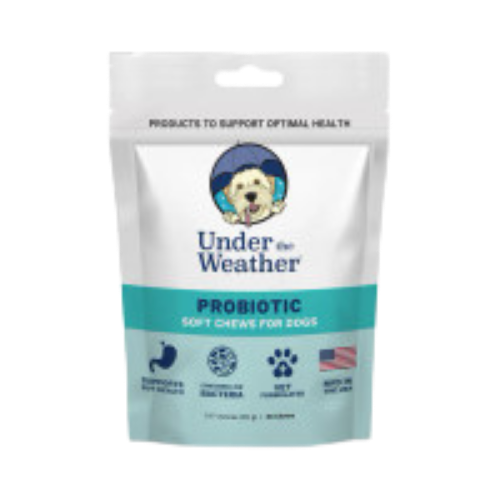 Under The Weather Probiotic Soft Chews for Dogs 60 ct