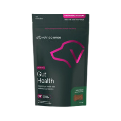 Vetriscience Probiotic Everyday Gut Health Duck Flavored Soft Chews for Dogs 45 ct